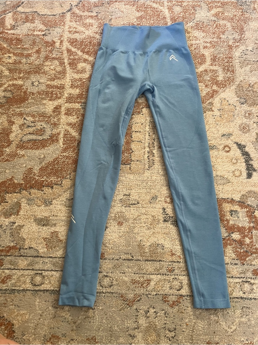 Oner Active Seamless High-Waist Leggings in Light Blue - Picture 2 of 5